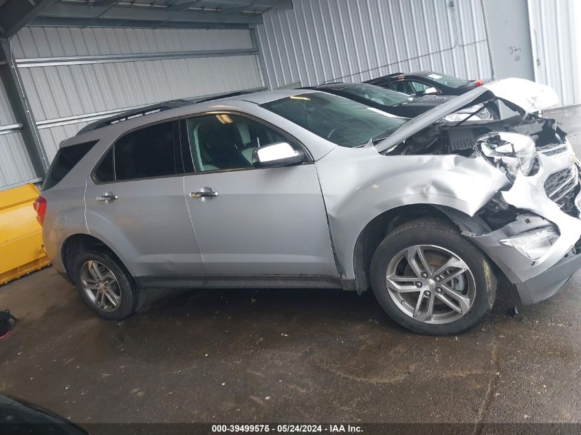 2016 Chevrolet Equinox Ltz VIN: 2GNFLGE38G6262936 Lot: 39499575