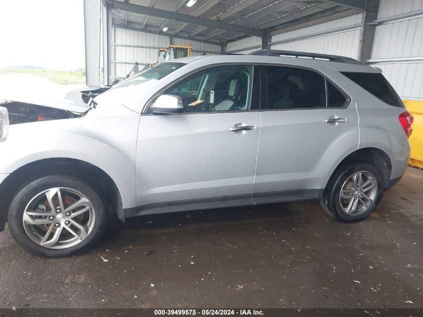 2016 Chevrolet Equinox Ltz VIN: 2GNFLGE38G6262936 Lot: 39499575