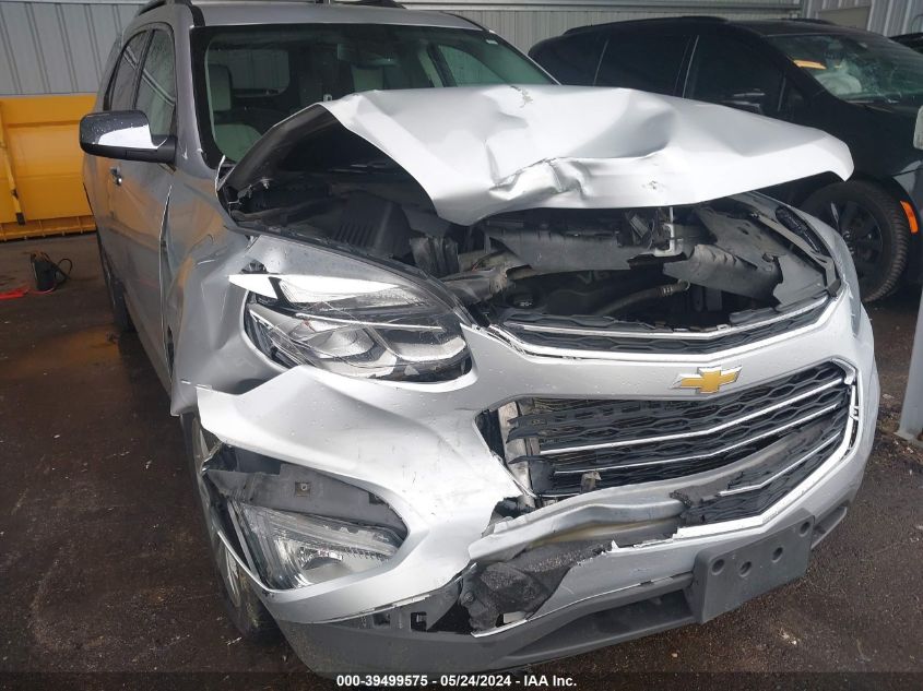 2016 Chevrolet Equinox Ltz VIN: 2GNFLGE38G6262936 Lot: 39499575