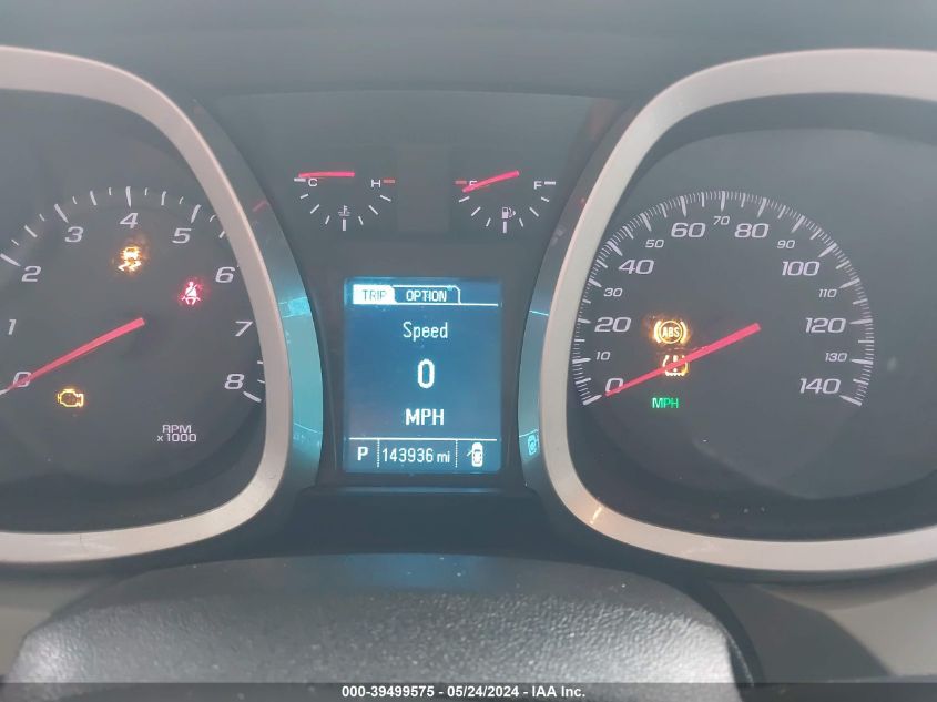 2016 Chevrolet Equinox Ltz VIN: 2GNFLGE38G6262936 Lot: 39499575