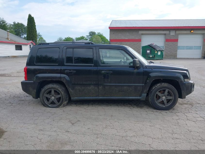 2008 Jeep Patriot Sport VIN: 1J8FT28W58D711079 Lot: 39499576