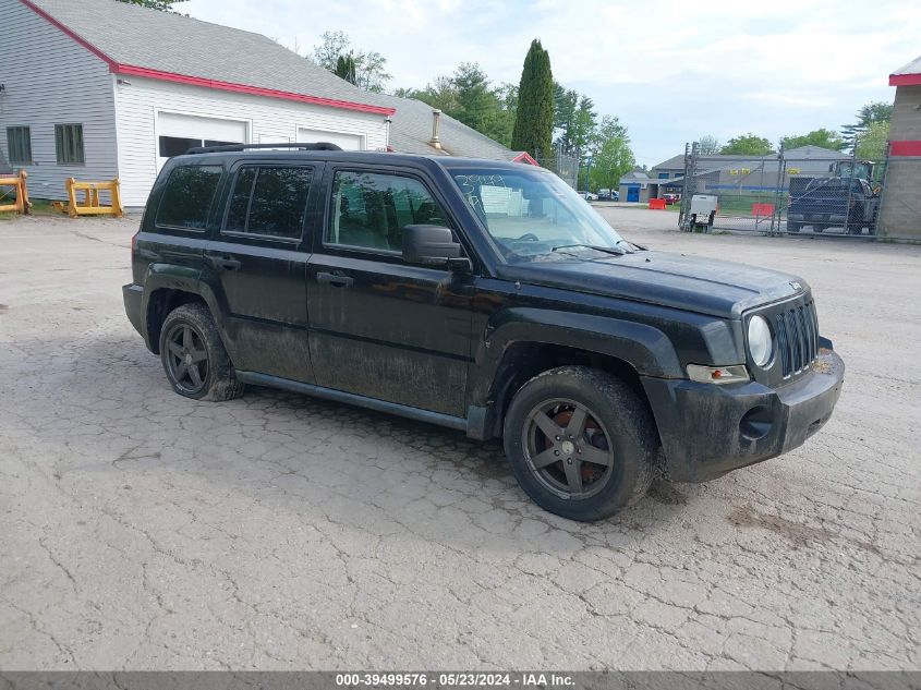 2008 Jeep Patriot Sport VIN: 1J8FT28W58D711079 Lot: 39499576