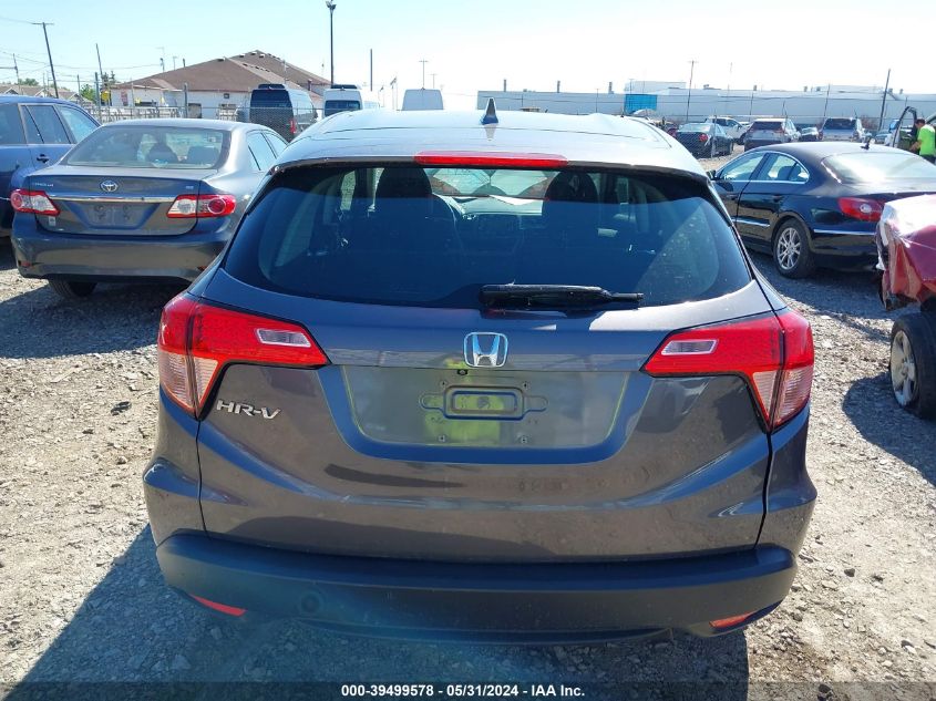 2016 Honda Hr-V Lx VIN: 3CZRU5H30GM754069 Lot: 39499578