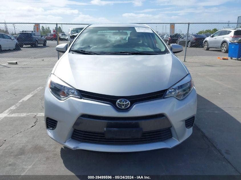 2016 Toyota Corolla Le VIN: 5YFBURHEXGP495471 Lot: 39499596