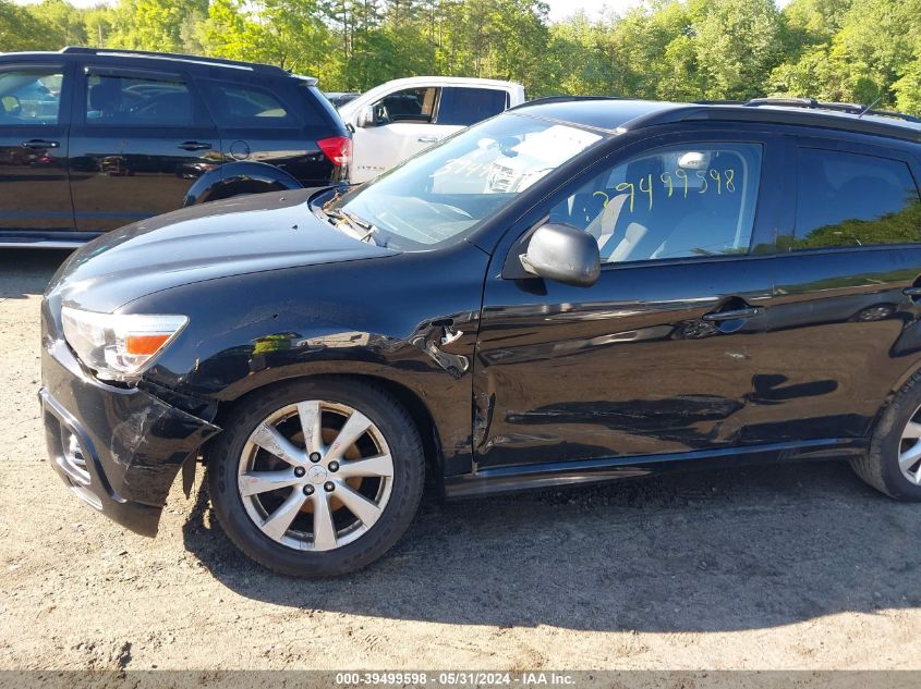 2012 Mitsubishi Outlander Sport Se VIN: JA4AR4AU7CZ006732 Lot: 39499598