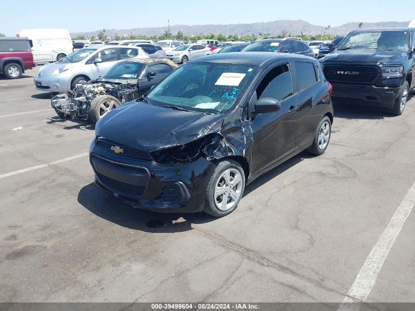 2020 Chevrolet Spark Fwd Ls Automatic VIN: KL8CB6SA3LC421447 Lot: 39499604