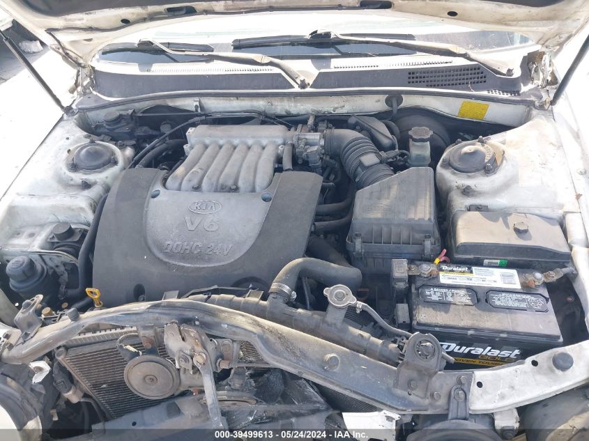 2005 Kia Optima Ex V6/Lx V6 VIN: KNAGD128955421282 Lot: 39499613