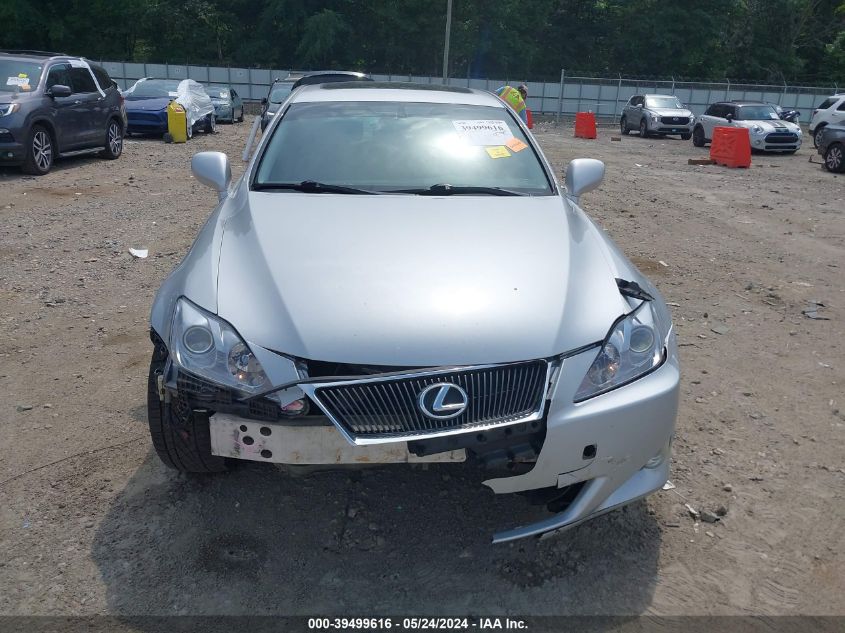 2006 Lexus Is 250 VIN: JTHBK262562013569 Lot: 39499616