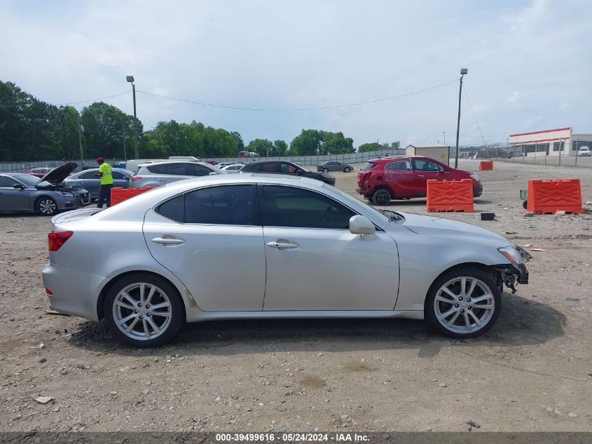 2006 Lexus Is 250 VIN: JTHBK262562013569 Lot: 39499616