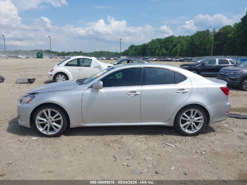 2006 Lexus Is 250 VIN: JTHBK262562013569 Lot: 39499616