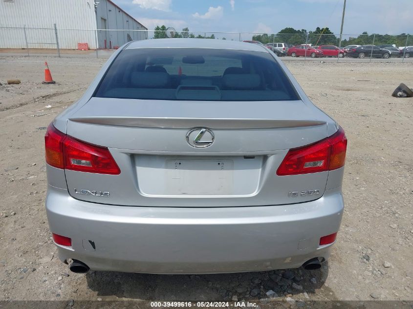 2006 Lexus Is 250 VIN: JTHBK262562013569 Lot: 39499616