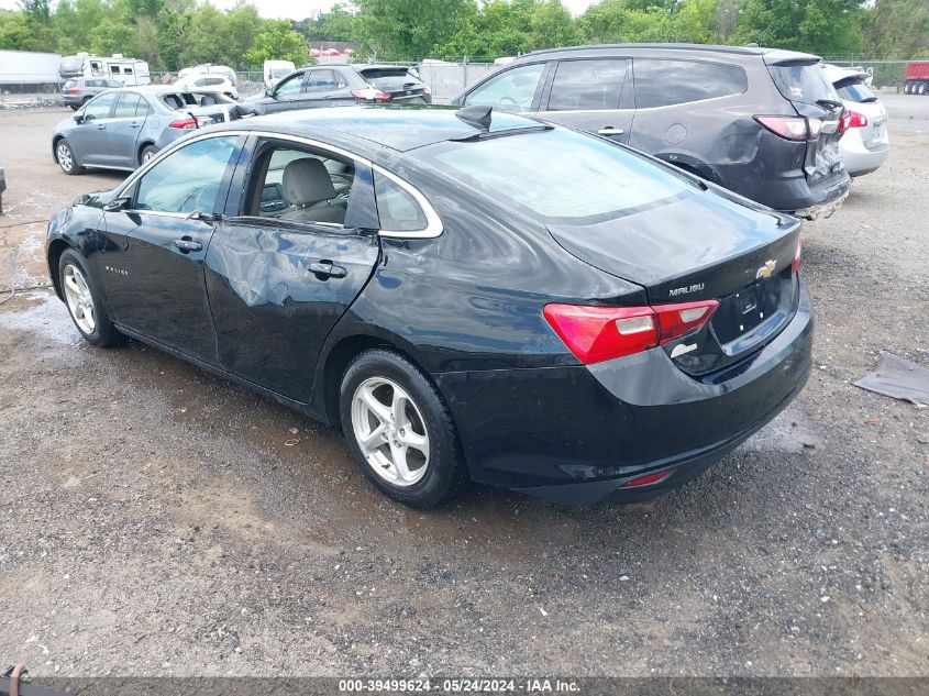 2017 Chevrolet Malibu Ls VIN: 1G1ZB5ST4HF195737 Lot: 39499624