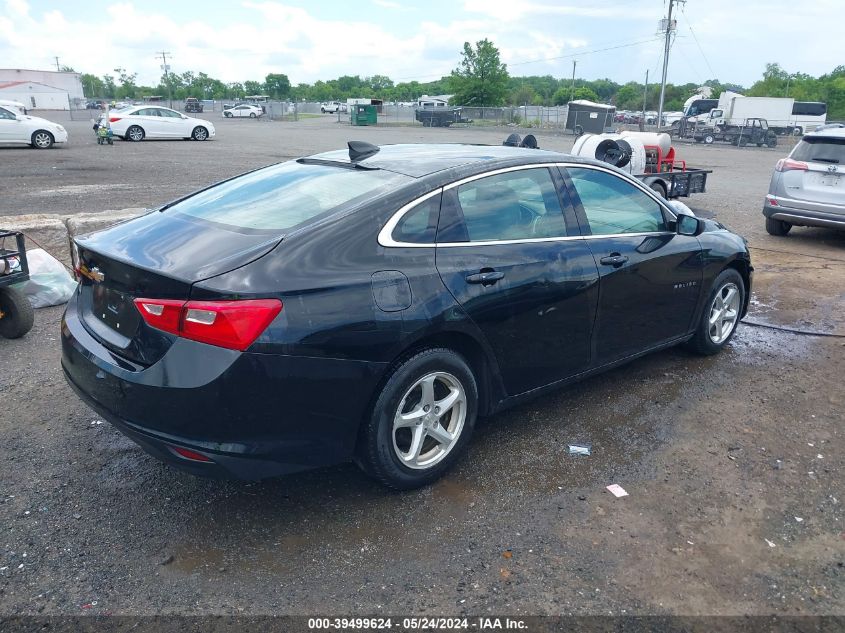 2017 Chevrolet Malibu Ls VIN: 1G1ZB5ST4HF195737 Lot: 39499624