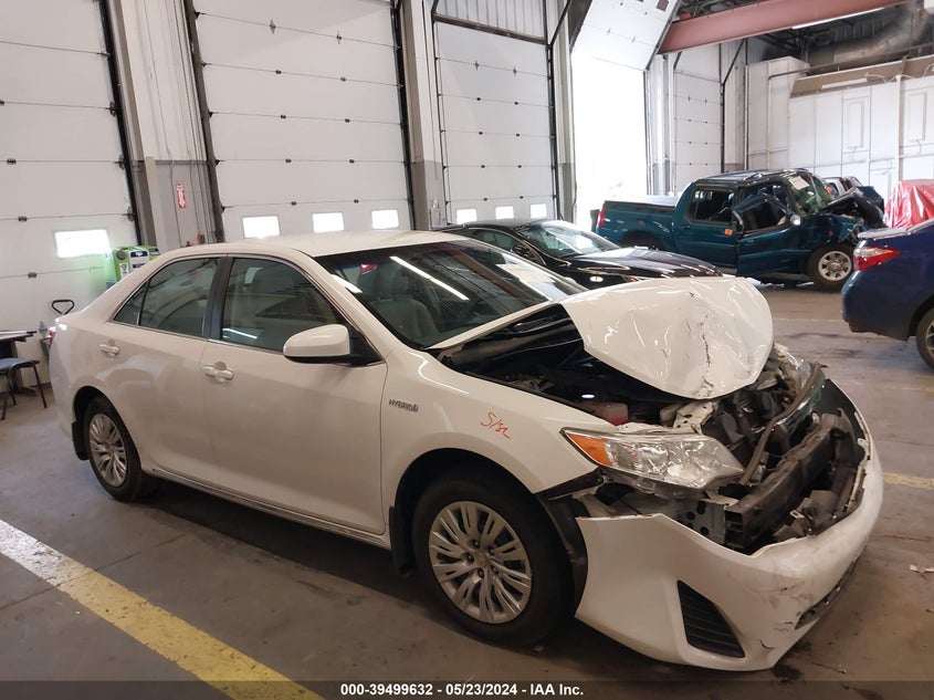 2014 TOYOTA CAMRY HYBRID LE - 4T1BD1FK0EU102258