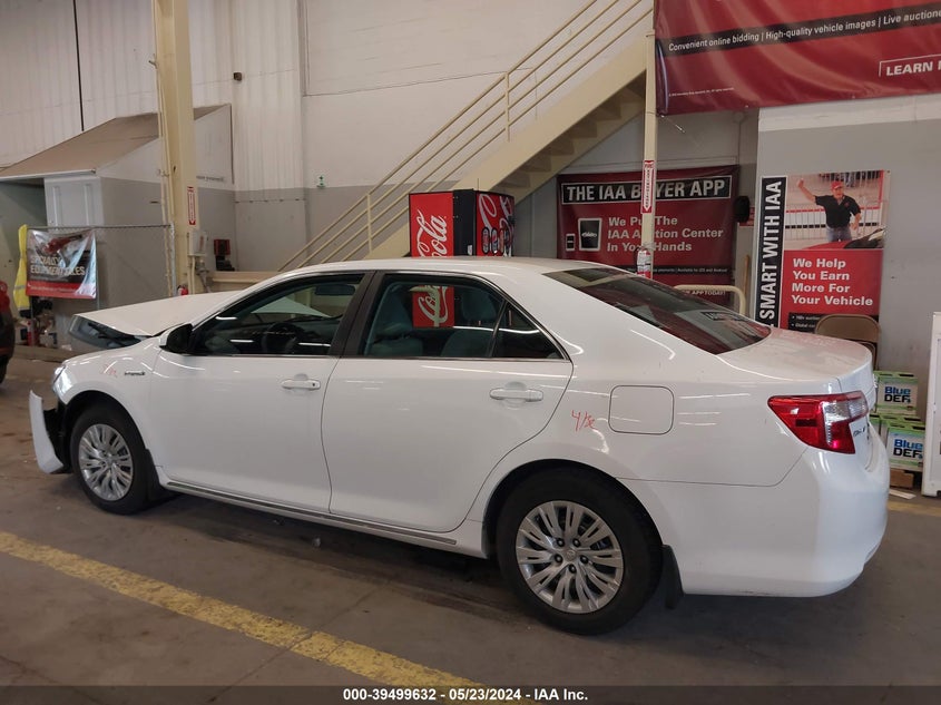 2014 TOYOTA CAMRY HYBRID LE - 4T1BD1FK0EU102258