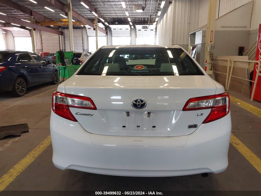 2014 TOYOTA CAMRY HYBRID LE - 4T1BD1FK0EU102258