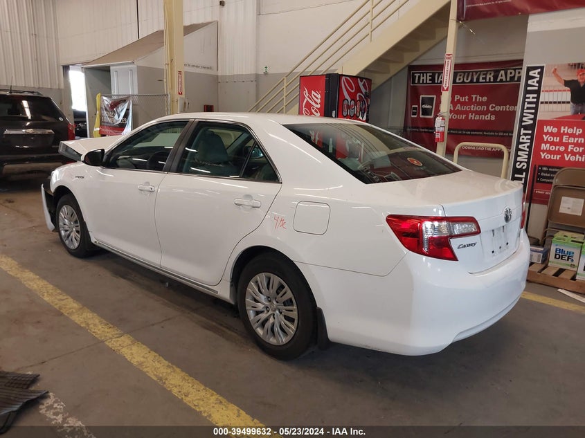 2014 TOYOTA CAMRY HYBRID LE - 4T1BD1FK0EU102258