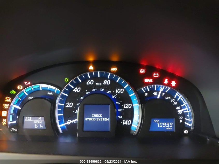 2014 TOYOTA CAMRY HYBRID LE - 4T1BD1FK0EU102258