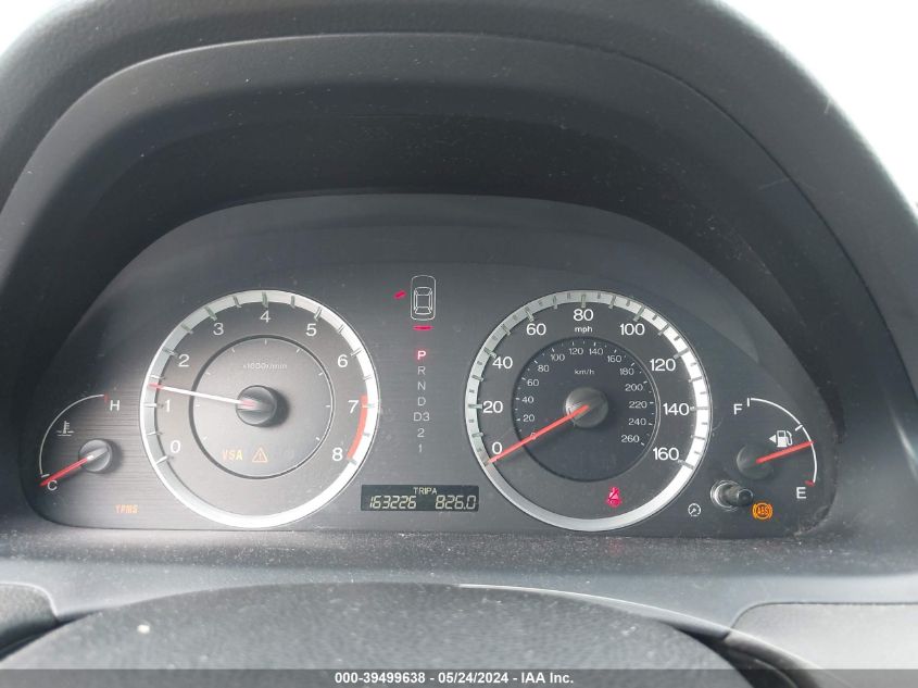 2009 Honda Accord 2.4 Lx VIN: 1HGCP26309A154030 Lot: 39499638