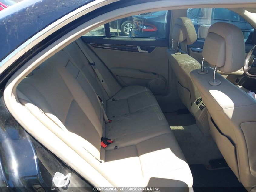 2012 Mercedes-Benz C 300 Luxury 4Matic/Sport 4Matic VIN: WDDGF8BB3CR224914 Lot: 39499640