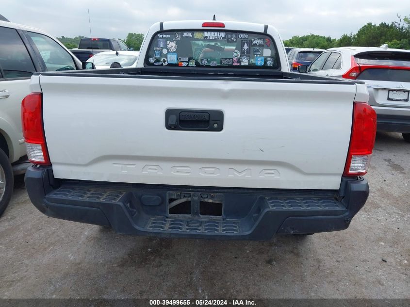 2016 Toyota Tacoma Sr VIN: 5TFRX5GN7GX064250 Lot: 39499655