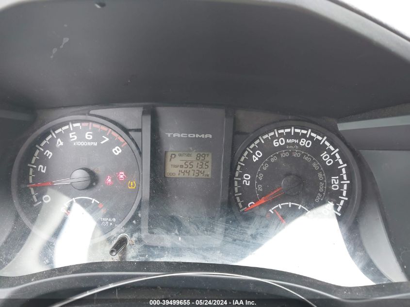 2016 Toyota Tacoma Sr VIN: 5TFRX5GN7GX064250 Lot: 39499655