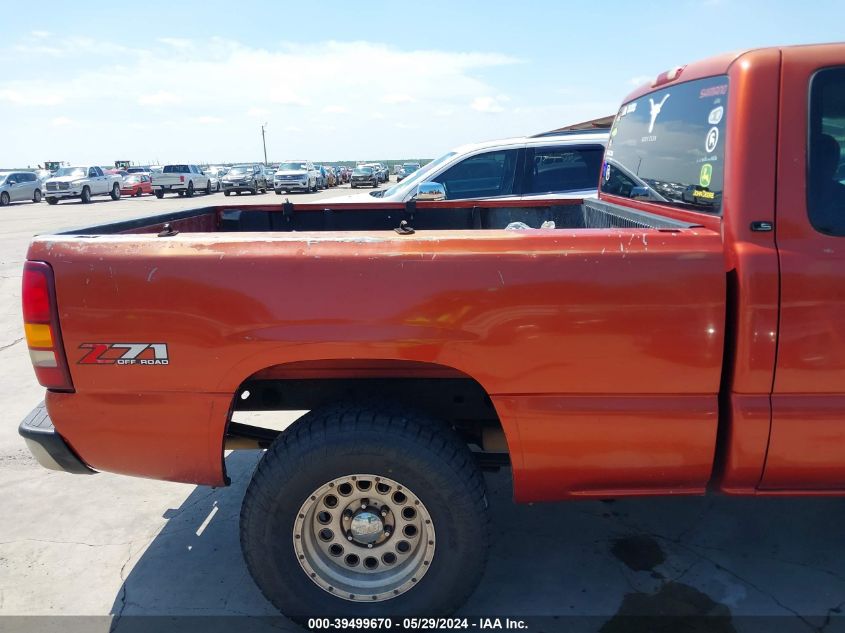 2001 Chevrolet Silverado 1500 Ls VIN: 1GCEK19T71E162036 Lot: 39499670