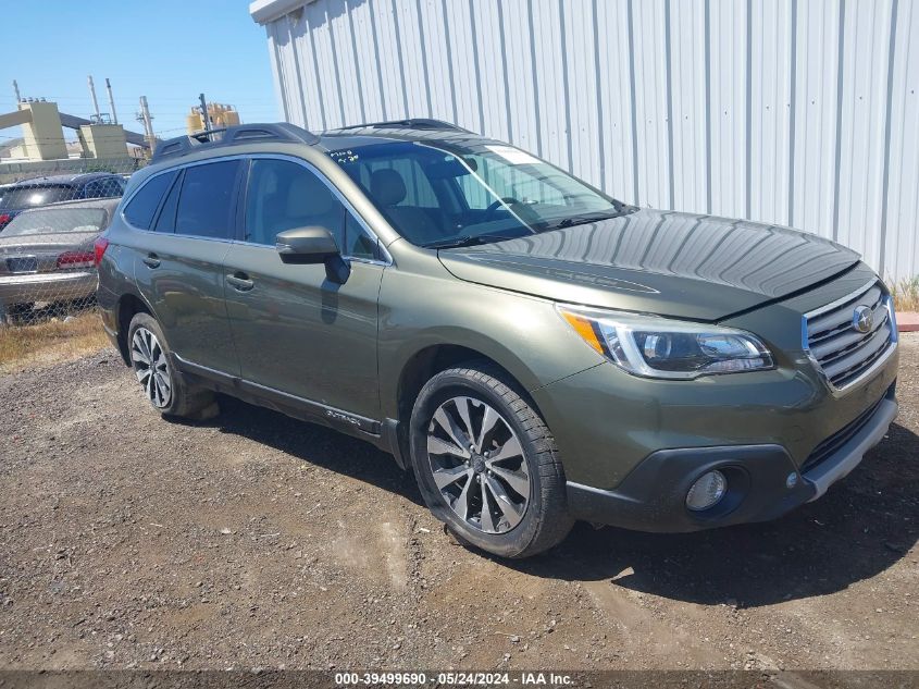 2015 Subaru Outback 2.5I Limited VIN: 4S4BSALC7F3310759 Lot: 39499690