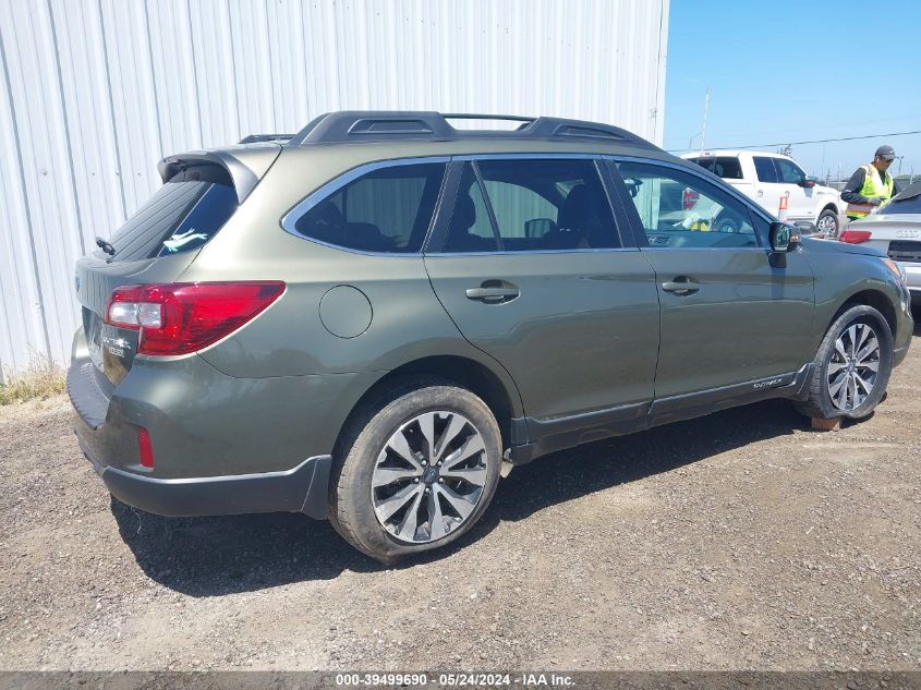 2015 Subaru Outback 2.5I Limited VIN: 4S4BSALC7F3310759 Lot: 39499690