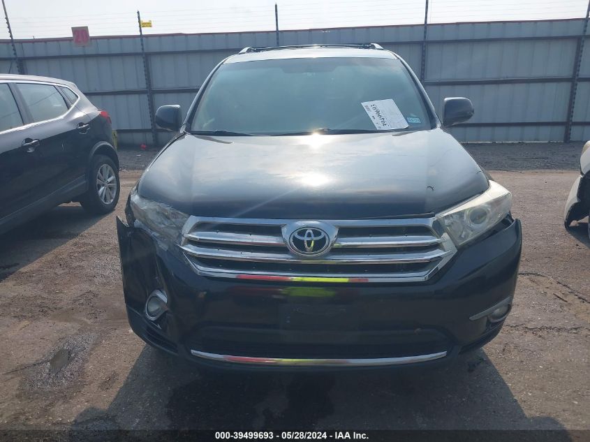 2013 Toyota Highlander Limited VIN: 5TDYK3EH7DS120703 Lot: 39499693