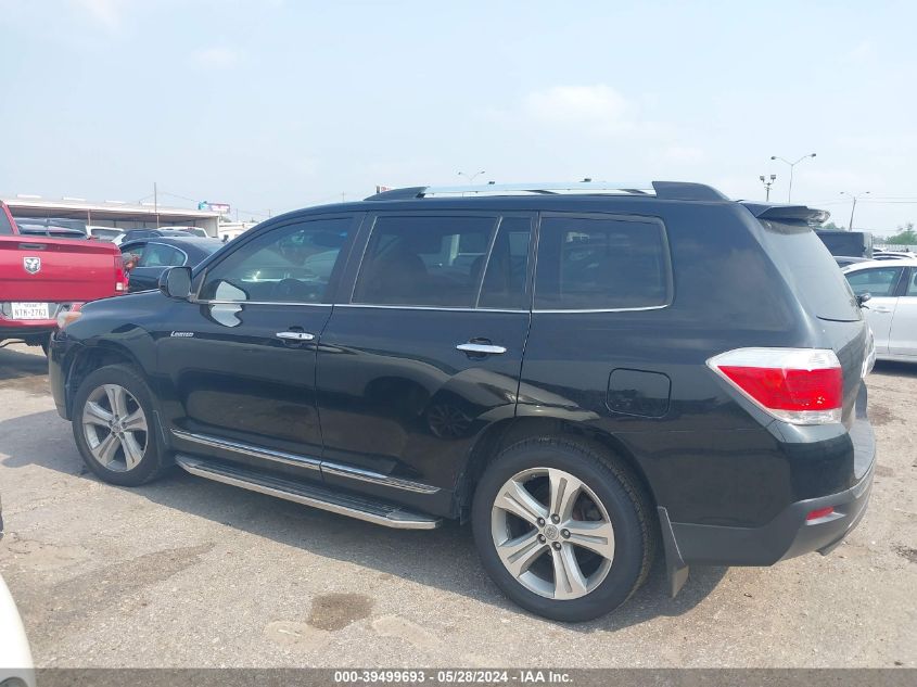 2013 Toyota Highlander Limited VIN: 5TDYK3EH7DS120703 Lot: 39499693