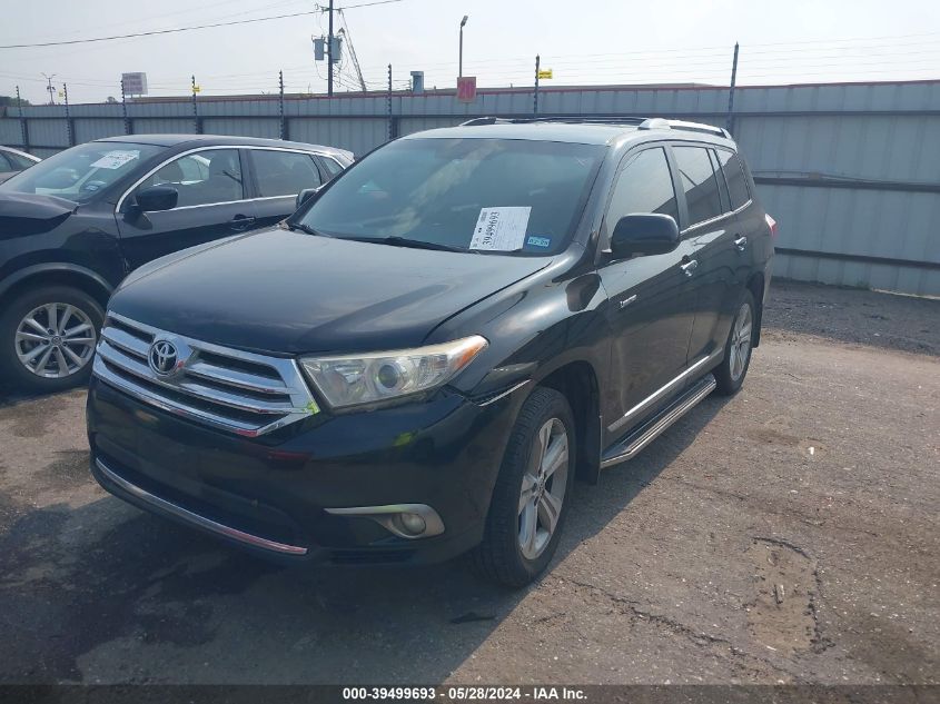 2013 Toyota Highlander Limited VIN: 5TDYK3EH7DS120703 Lot: 39499693