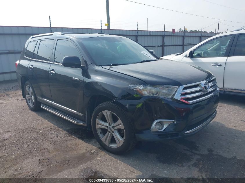 2013 Toyota Highlander Limited VIN: 5TDYK3EH7DS120703 Lot: 39499693