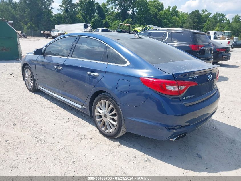 2015 Hyundai Sonata Limited VIN: 5NPE34AF4FH152558 Lot: 39499703