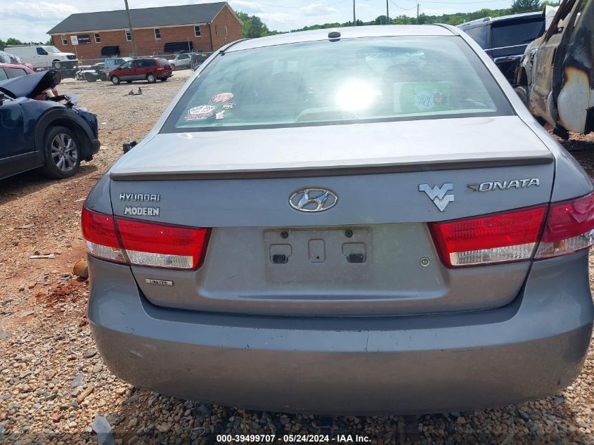 2008 Hyundai Sonata Limited/Se VIN: 5NPEU46CX8H315454 Lot: 39499707