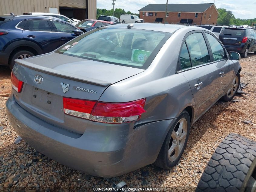 2008 Hyundai Sonata Limited/Se VIN: 5NPEU46CX8H315454 Lot: 39499707