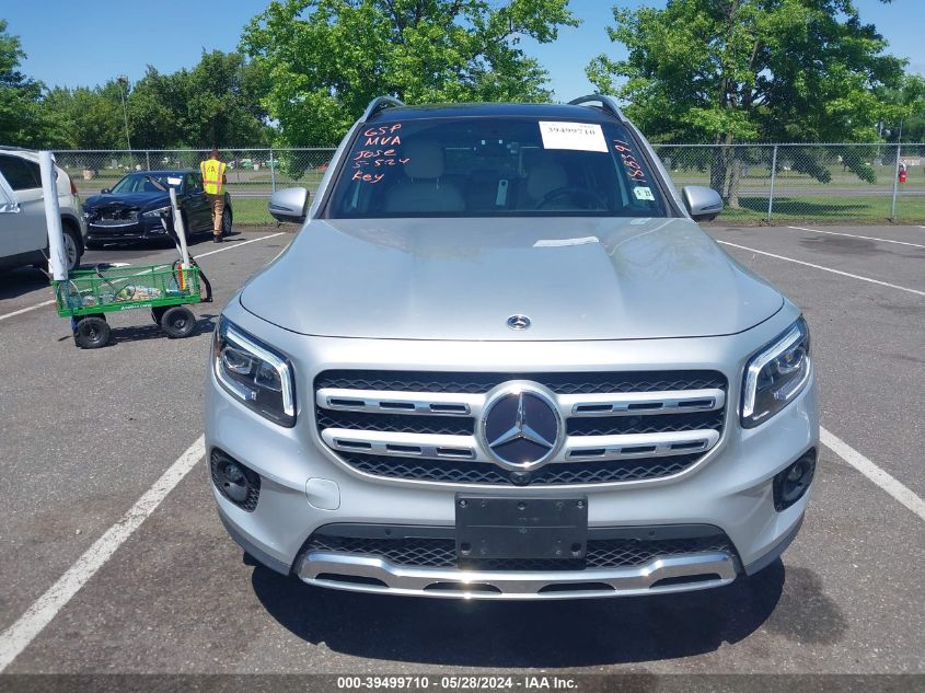 2022 Mercedes-Benz Glb 250 4Matic VIN: W1N4M4HB2NW188391 Lot: 39499710