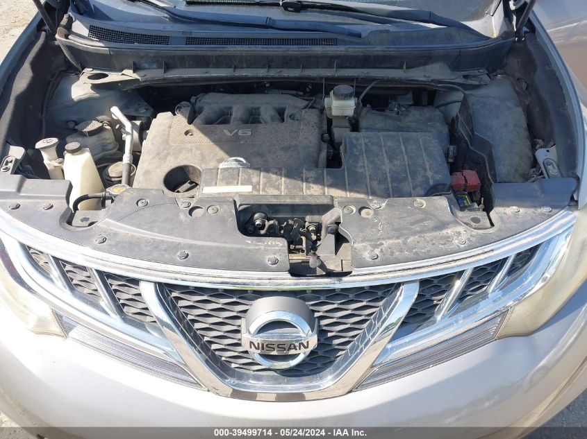 2011 Nissan Murano S VIN: JN8AZ1MW2BW167821 Lot: 39499714