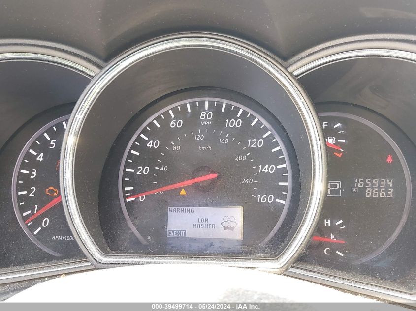 2011 Nissan Murano S VIN: JN8AZ1MW2BW167821 Lot: 39499714