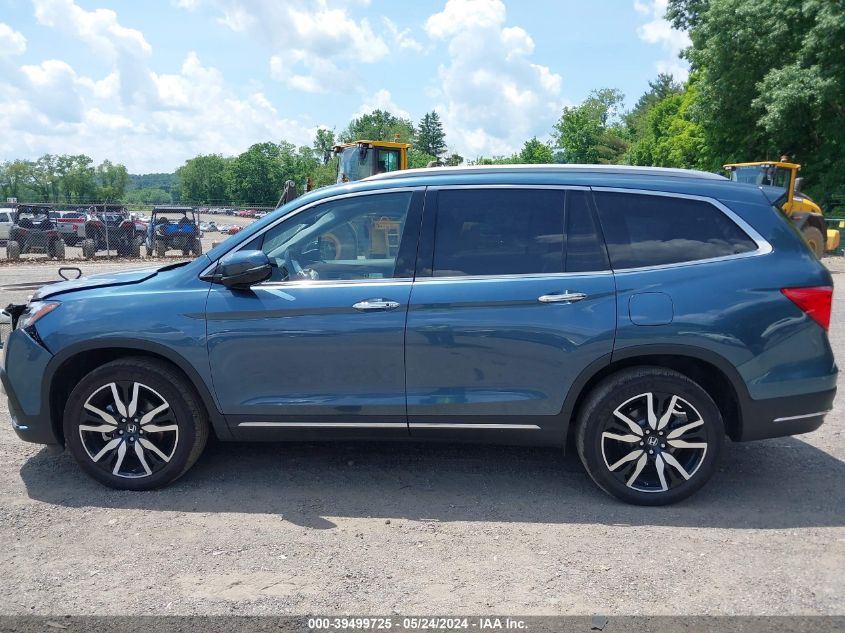 2021 Honda Pilot Awd Touring 7 Passenger VIN: 5FNYF6H6XMB085434 Lot: 39499725