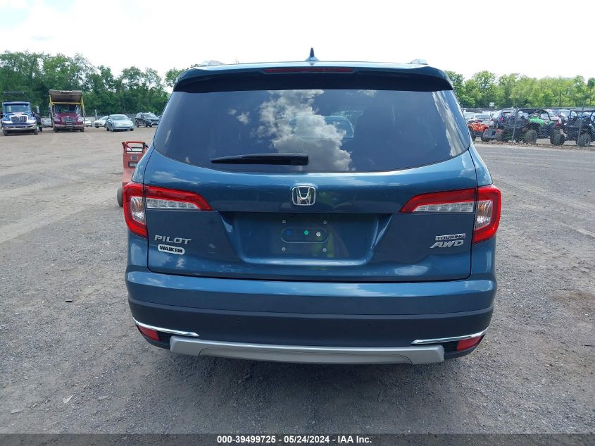 2021 Honda Pilot Awd Touring 7 Passenger VIN: 5FNYF6H6XMB085434 Lot: 39499725