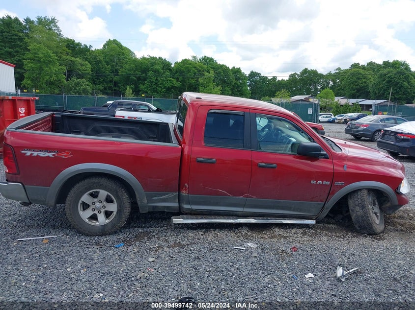 2009 Dodge Ram 1500 Slt/Sport/Trx VIN: 1D3HV18T99S744231 Lot: 39499742