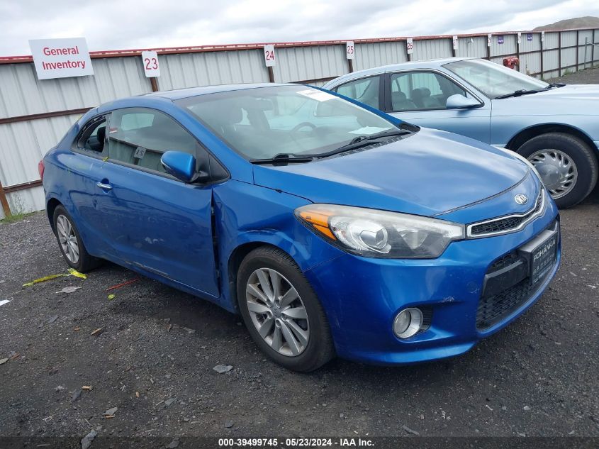 2015 Kia Forte Koup Ex VIN: KNAFX6A80F5334177 Lot: 39499745