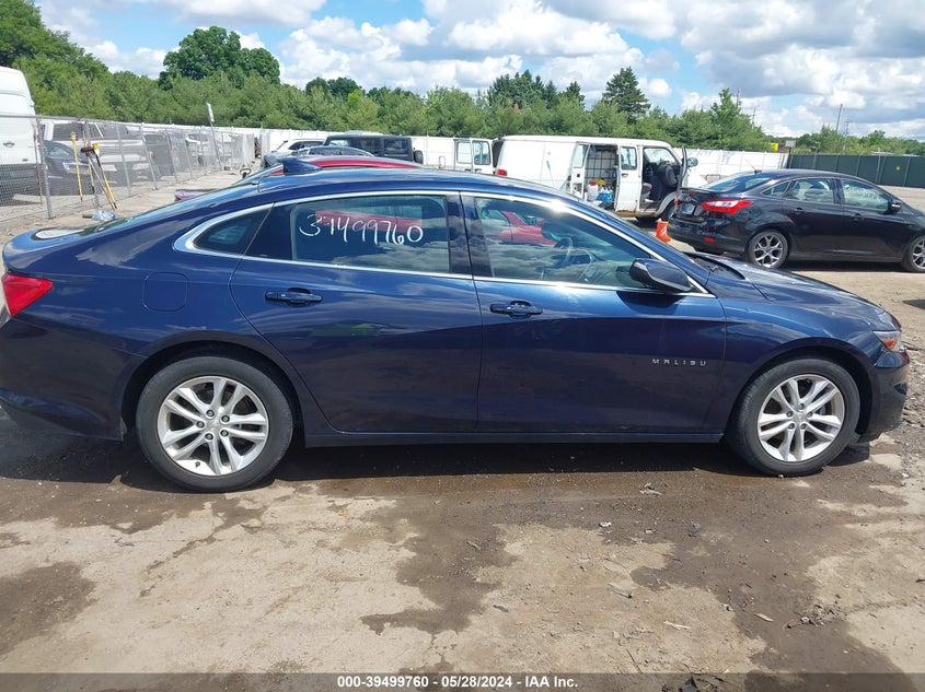 2017 Chevrolet Malibu 1Lt VIN: 1G1ZE5STXHF107135 Lot: 39499760