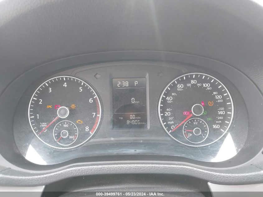 2014 Volkswagen Passat 1.8T S VIN: 1VWAT7A32EC038099 Lot: 39499761