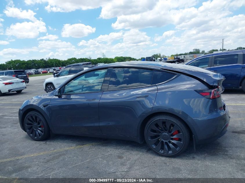 2023 Tesla Model Y Awd/Performance Dual Motor All-Wheel Drive VIN: 7SAYGDEF7PF942452 Lot: 39499777