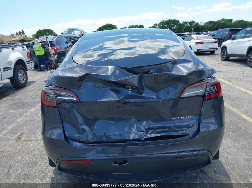 2023 Tesla Model Y Awd/Performance Dual Motor All-Wheel Drive VIN: 7SAYGDEF7PF942452 Lot: 39499777