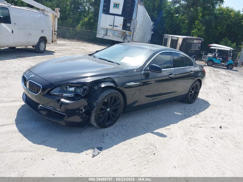 2013 BMW 640I Gran Coupe VIN: WBA6A0C57DDZ04437 Lot: 39499787