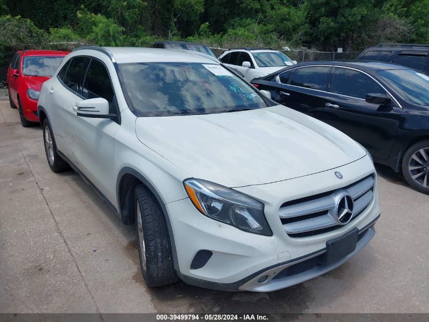 2015 Mercedes-Benz Gla 250 4Matic VIN: WDCTG4GBXFJ032619 Lot: 39499794