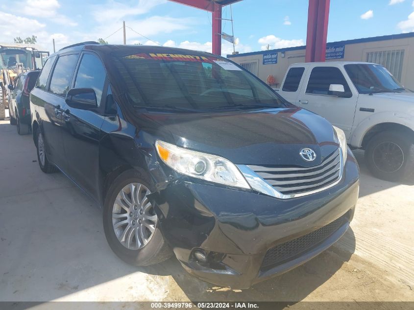 2012 Toyota Sienna Xle V6 8 Passenger VIN: 5TDYK3DC6CS225415 Lot: 39499796